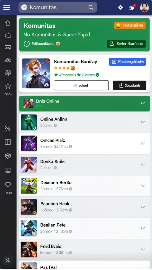 55rp - Leaderboards untuk melihat peringkat pemain terbaik.