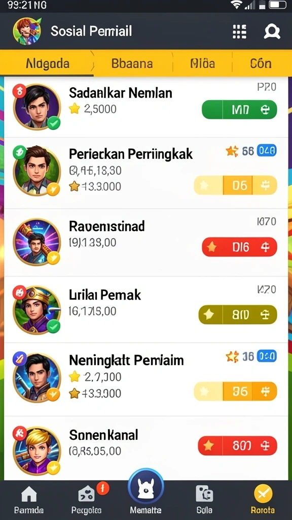 ldn11 - Tampilan menu awal yang menarik dan intuitif.