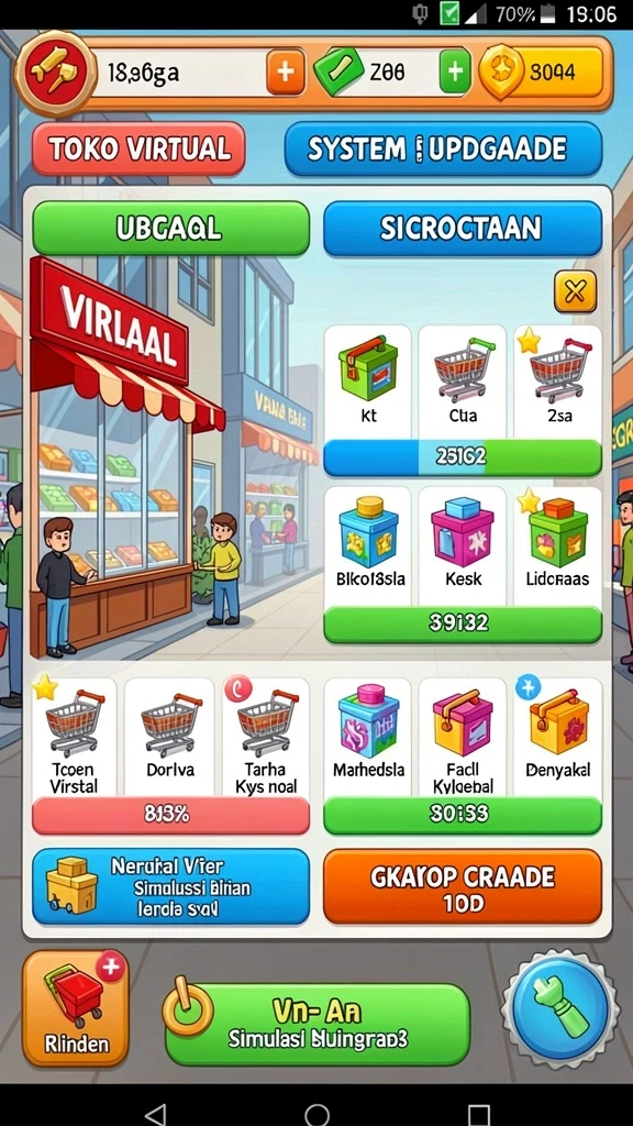 nagawin - Tampilan antarmuka yang menarik dan user-friendly.