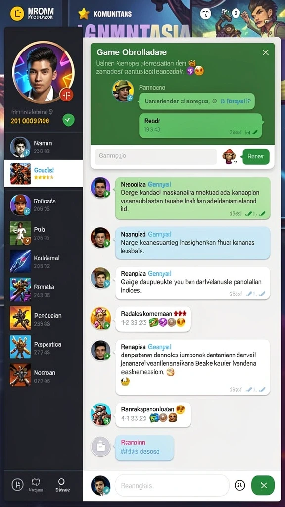 popwin - Karakter unik yang menambah keseruan permainan.